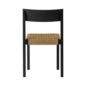 Mauro silla - Roble negro-asiento trenzado natural - Audo Copenhagen