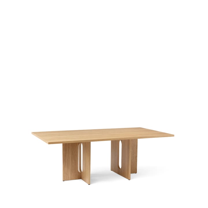 Mesa Androgyne Rectangular, Natural oak, 210x109 cm Audo Copenhagen