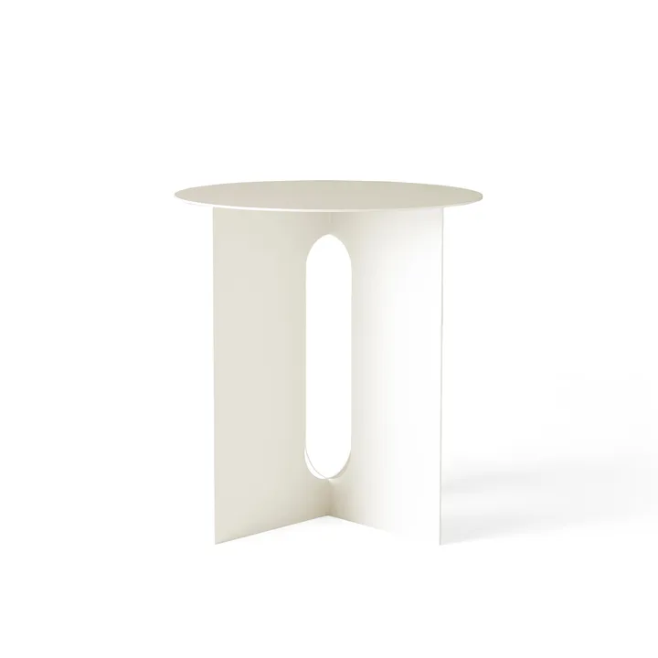Mesa auxiliar Androgyne Ø40x43 cm - marfil - Audo Copenhagen