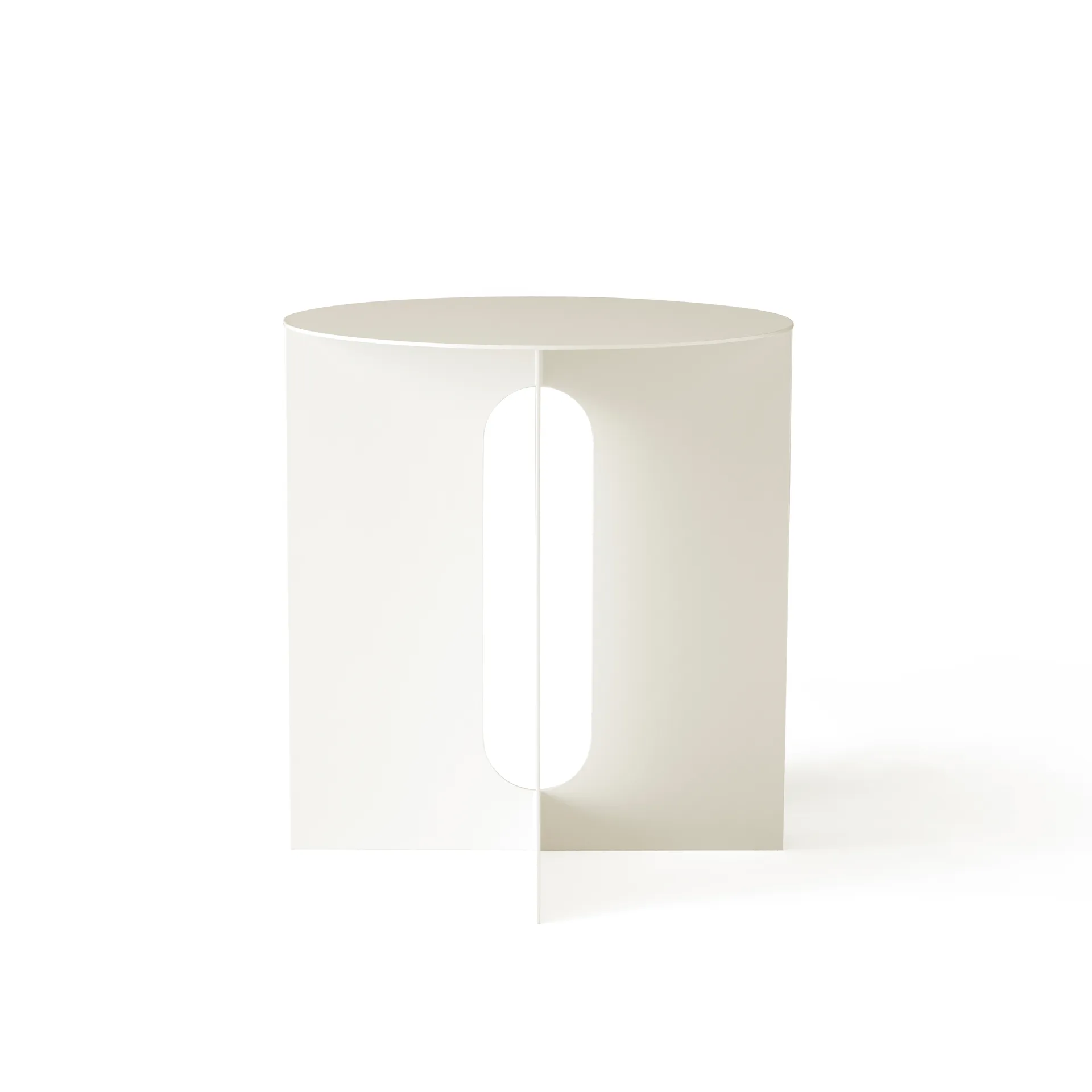 Mesa auxiliar Androgyne Ø40x43 cm, marfil Audo Copenhagen