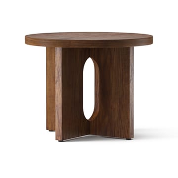 Mesa Auxiliar Androgyne de nogal Ø50 cm - Nogal-Tablero de mesa - Audo Copenhagen