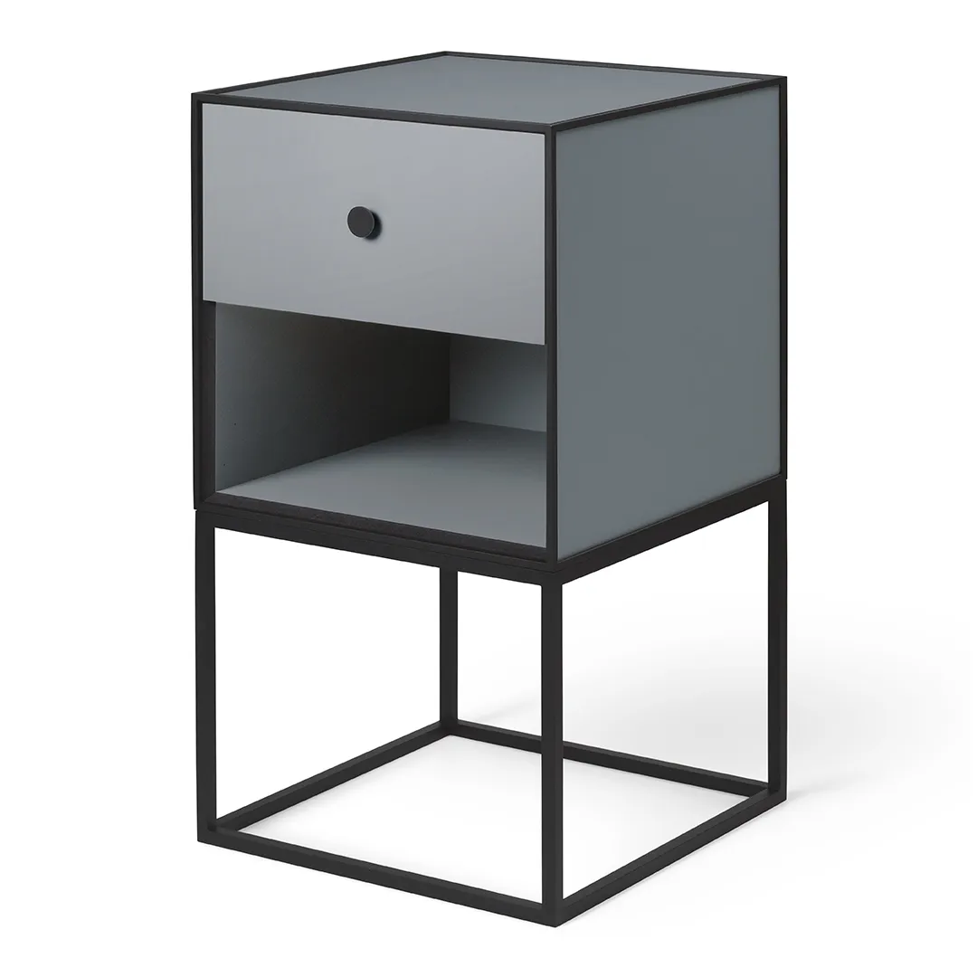 Mesa auxiliar Frame 35, gris oscuro Audo Copenhagen