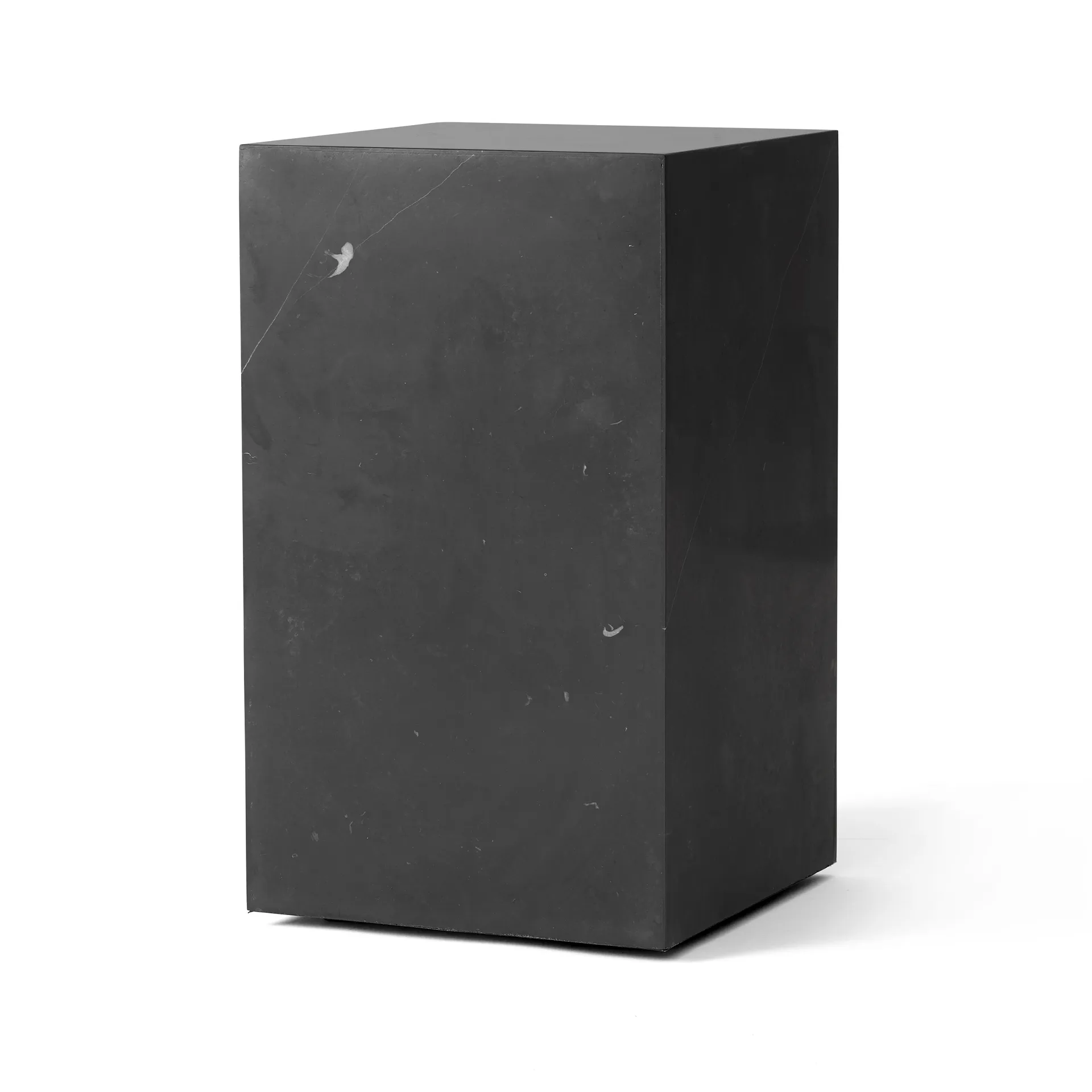Mesa auxiliar Plinth tall 30x30x51 cm, Black, pino Audo Copenhagen