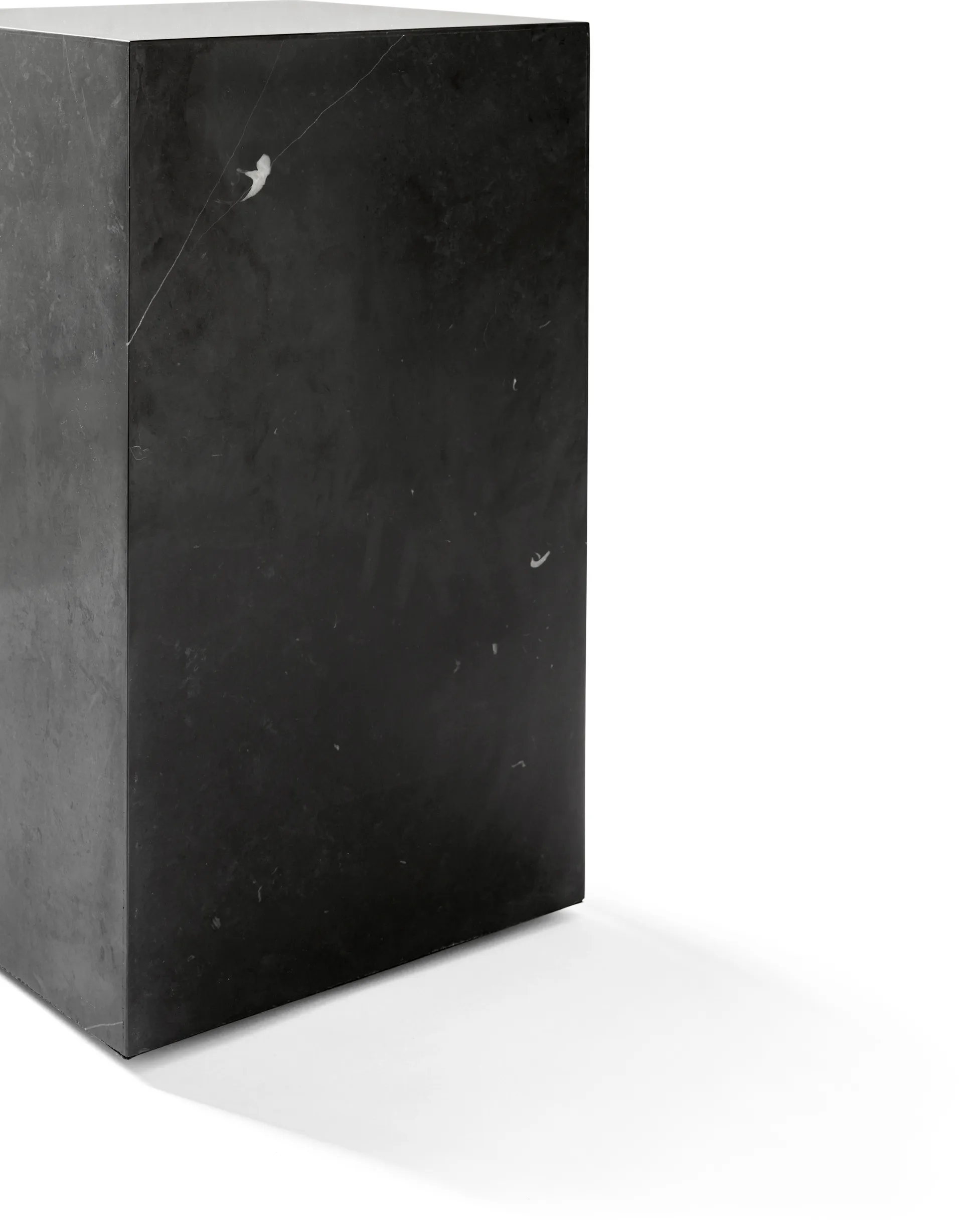 Mesa auxiliar Plinth tall 30x30x51 cm, Black, pino Audo Copenhagen