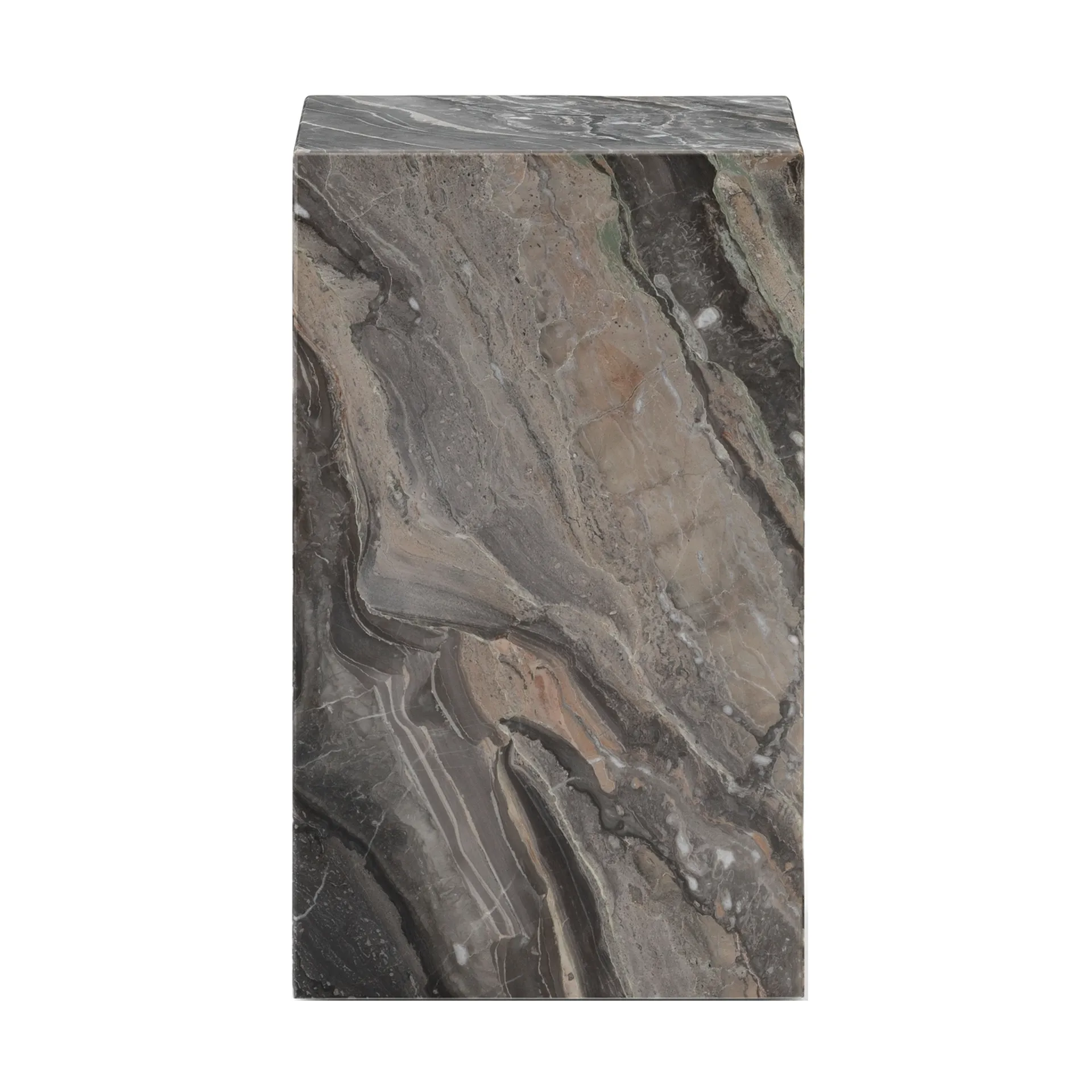 Mesa auxiliar Plinth tall 30x30x51 cm, Grey galaxy Audo Copenhagen