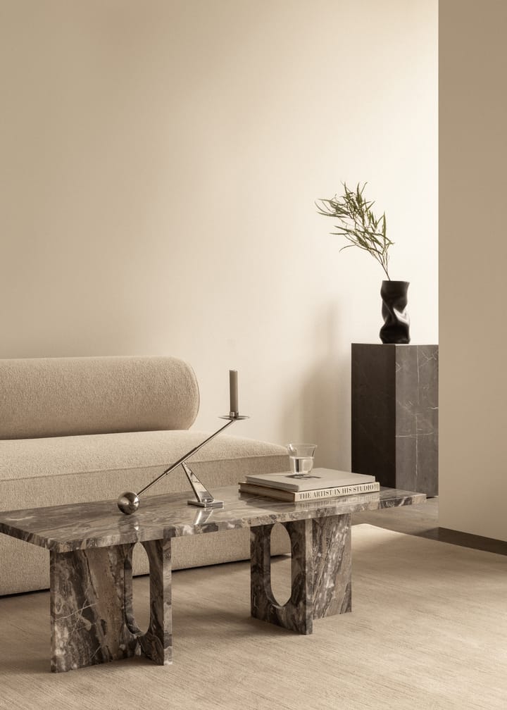 Mesa auxiliar Plinth tall 30x30x51 cm, Grey galaxy Audo Copenhagen