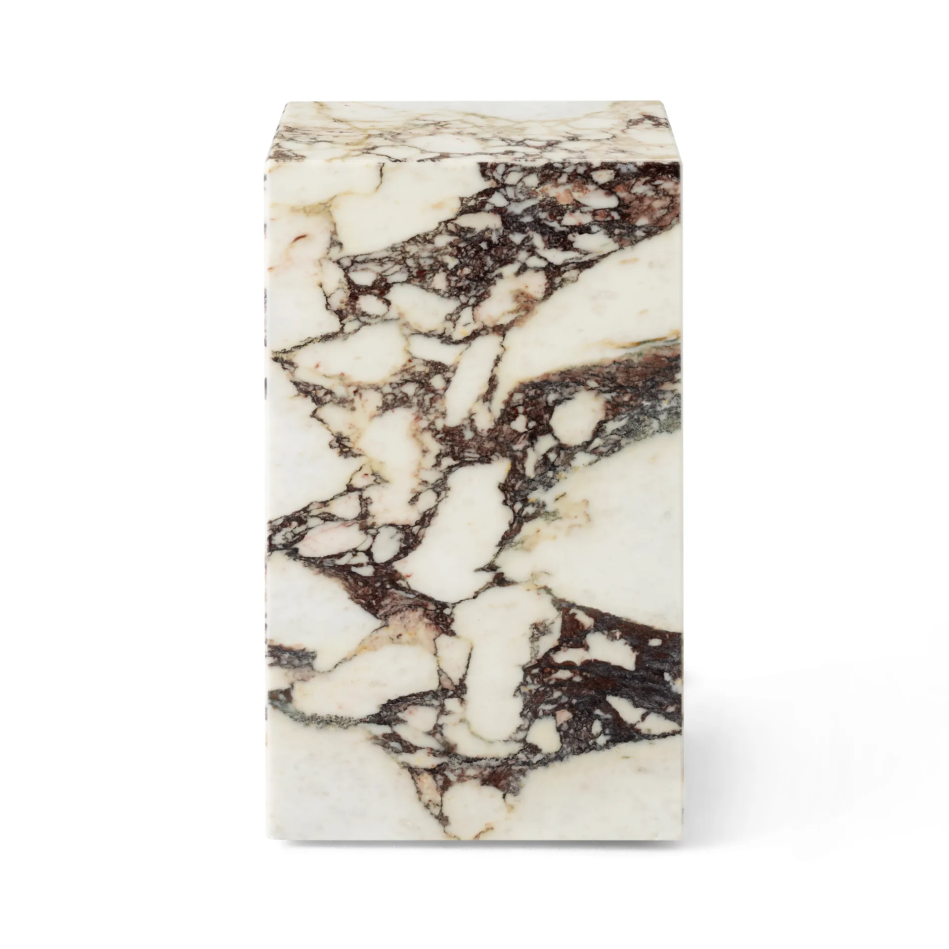 Mesa auxiliar Plinth tall 30x30x51 cm, Multi rose Audo Copenhagen