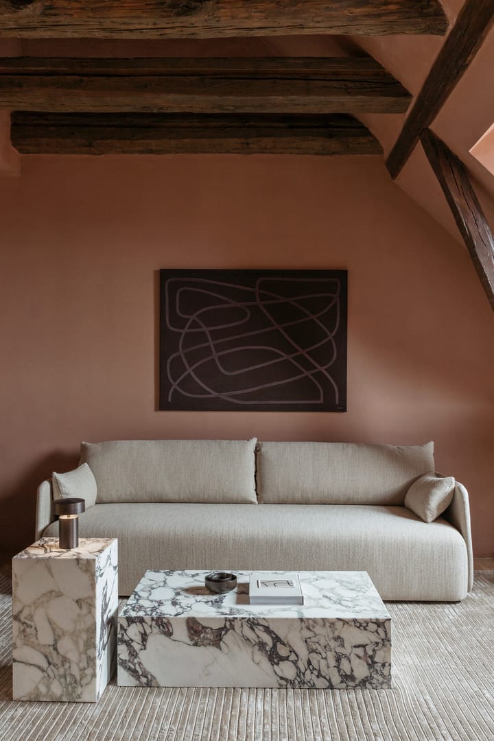 Mesa auxiliar Plinth tall 30x30x51 cm, Multi rose Audo Copenhagen