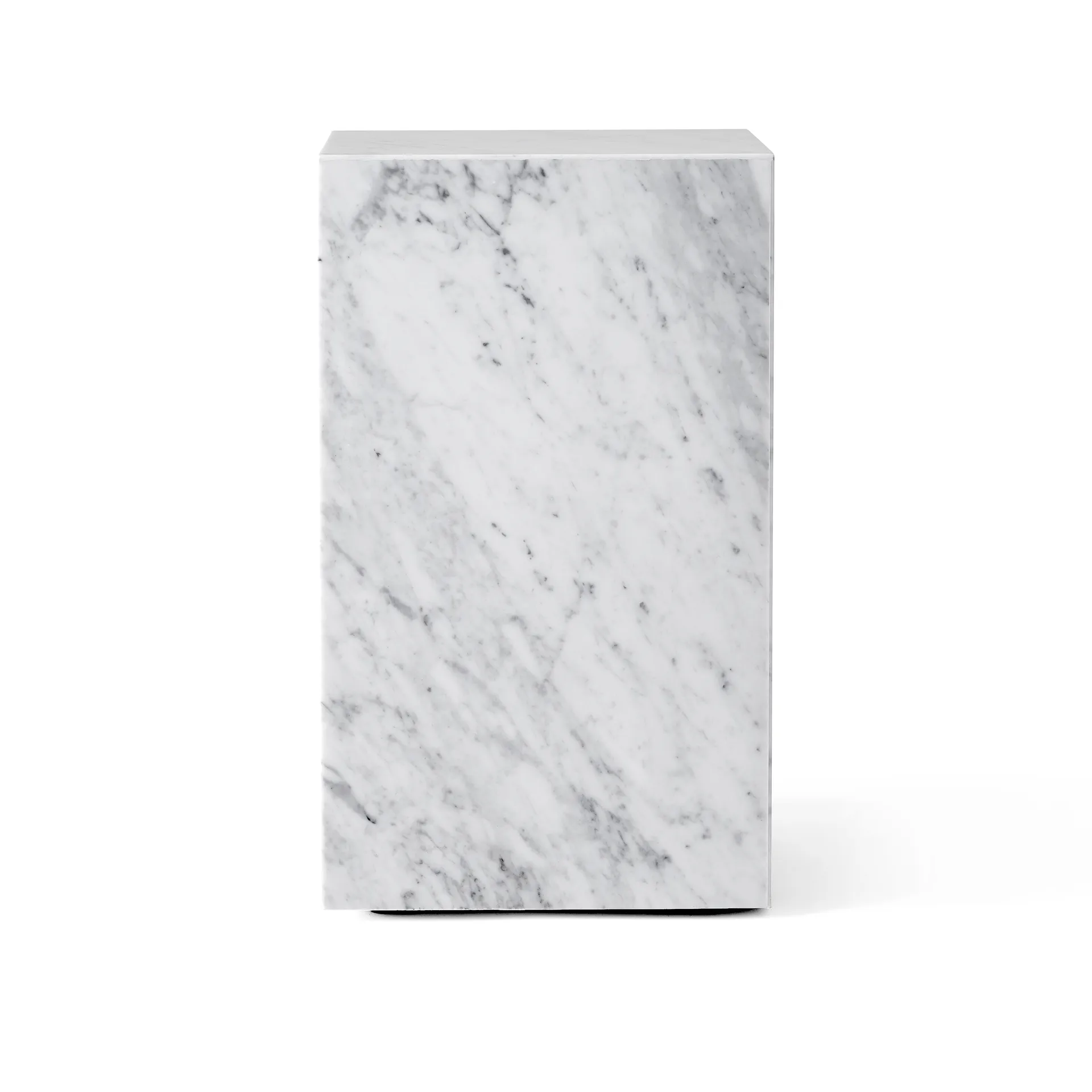 Mesa auxiliar Plinth tall 30x30x51 cm, White Audo Copenhagen
