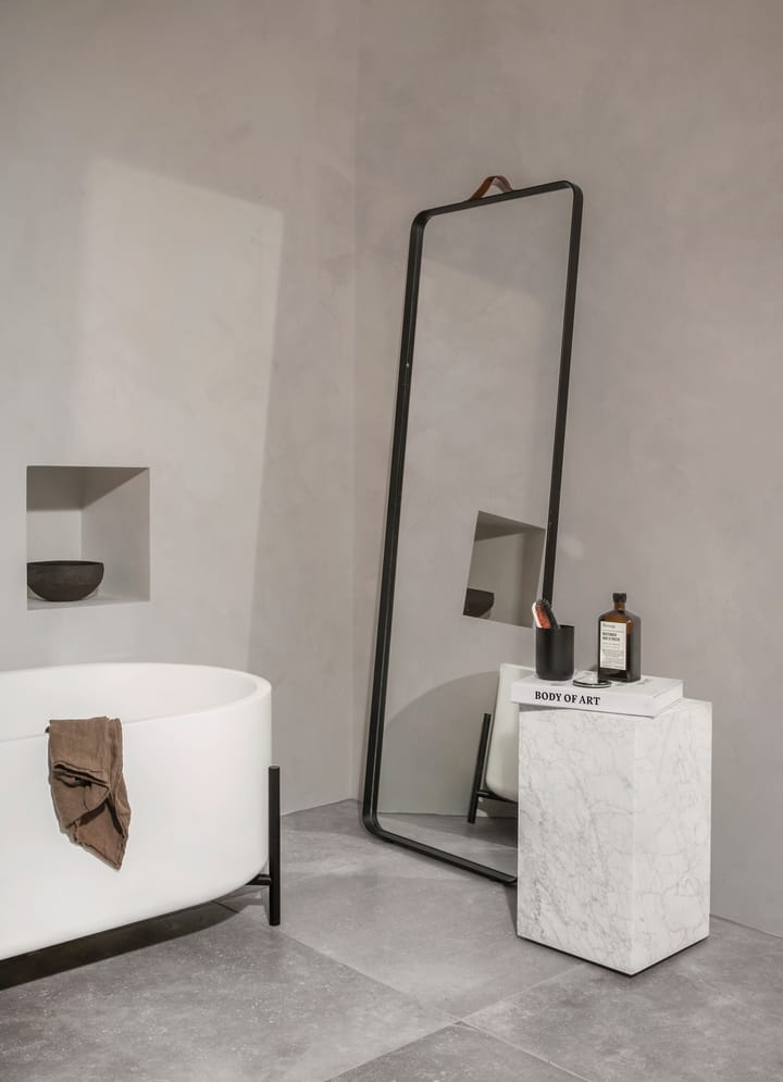 Mesa auxiliar Plinth tall 30x30x51 cm, White Audo Copenhagen