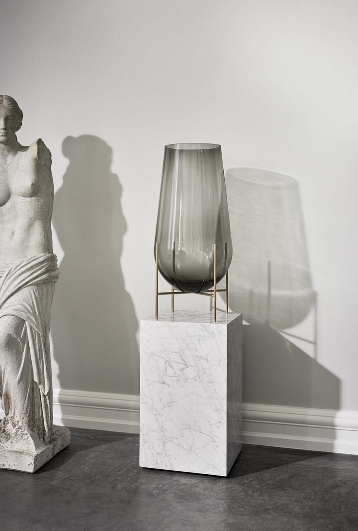 Mesa auxiliar Plinth tall 30x30x51 cm, White Audo Copenhagen