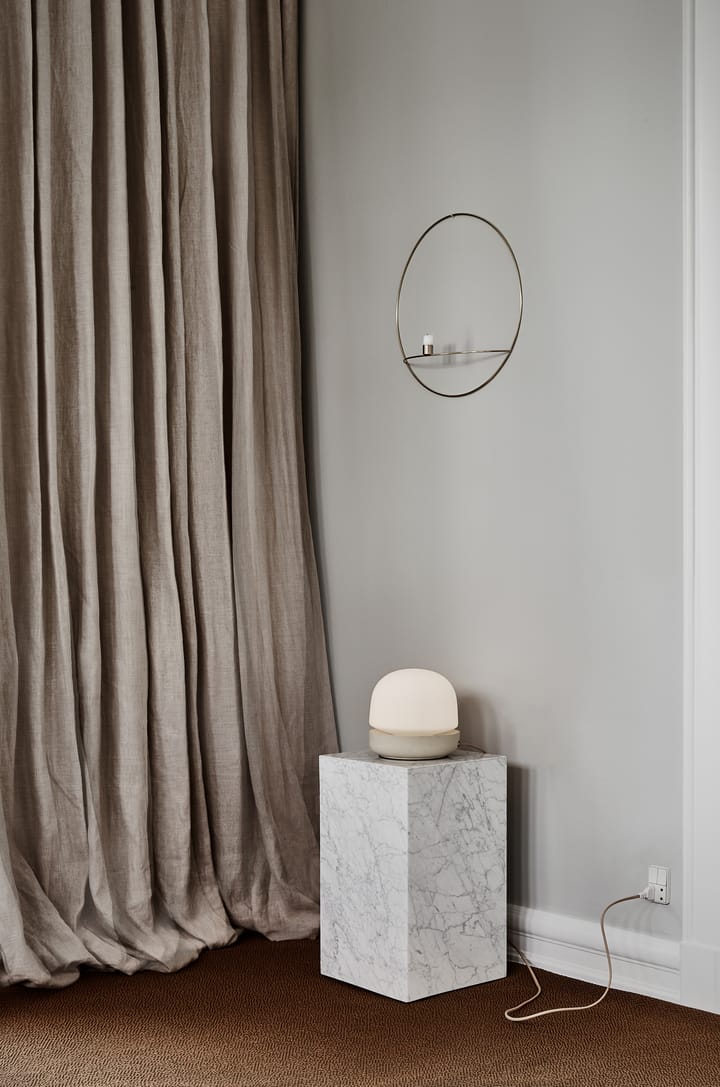 Mesa auxiliar Plinth tall 30x30x51 cm, White Audo Copenhagen