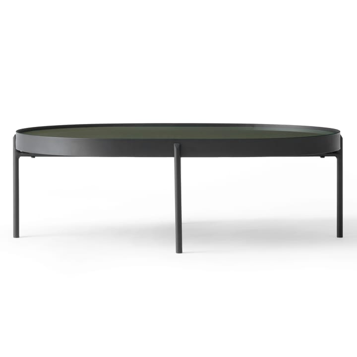 Mesa de centro NoNo L 59,5 x 96,5 cm, Negro-verde oscuro Audo Copenhagen