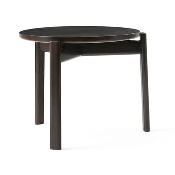 Mesa de centro Passage Ø50 cm - Roble lacado oscuro - Audo Copenhagen