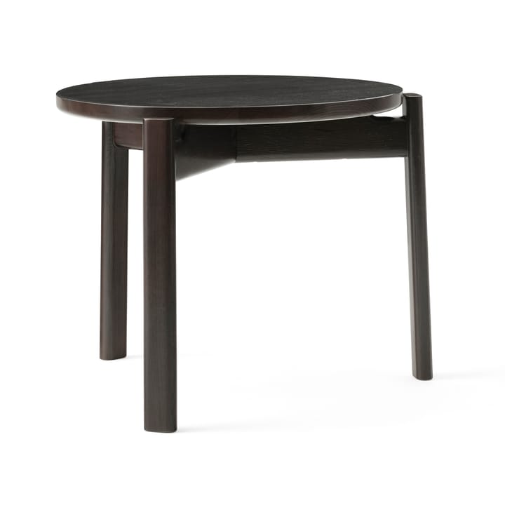 Mesa de centro Passage Ø50 cm, Roble lacado oscuro Audo Copenhagen
