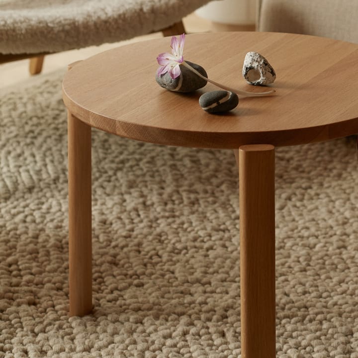 Mesa de centro Passage Ø50 cm, Roble Audo Copenhagen