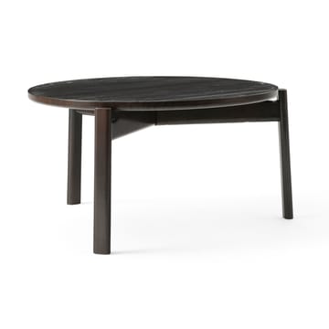 Mesa de centro Passage Ø70 cm - Roble lacado oscuro - Audo Copenhagen