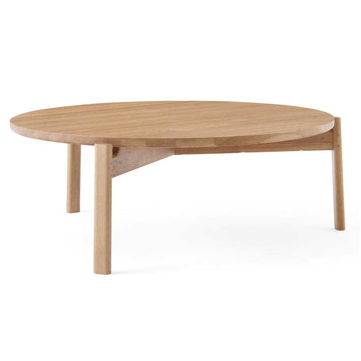 Mesa de centro Passage Ø90 cm, Roble Audo Copenhagen