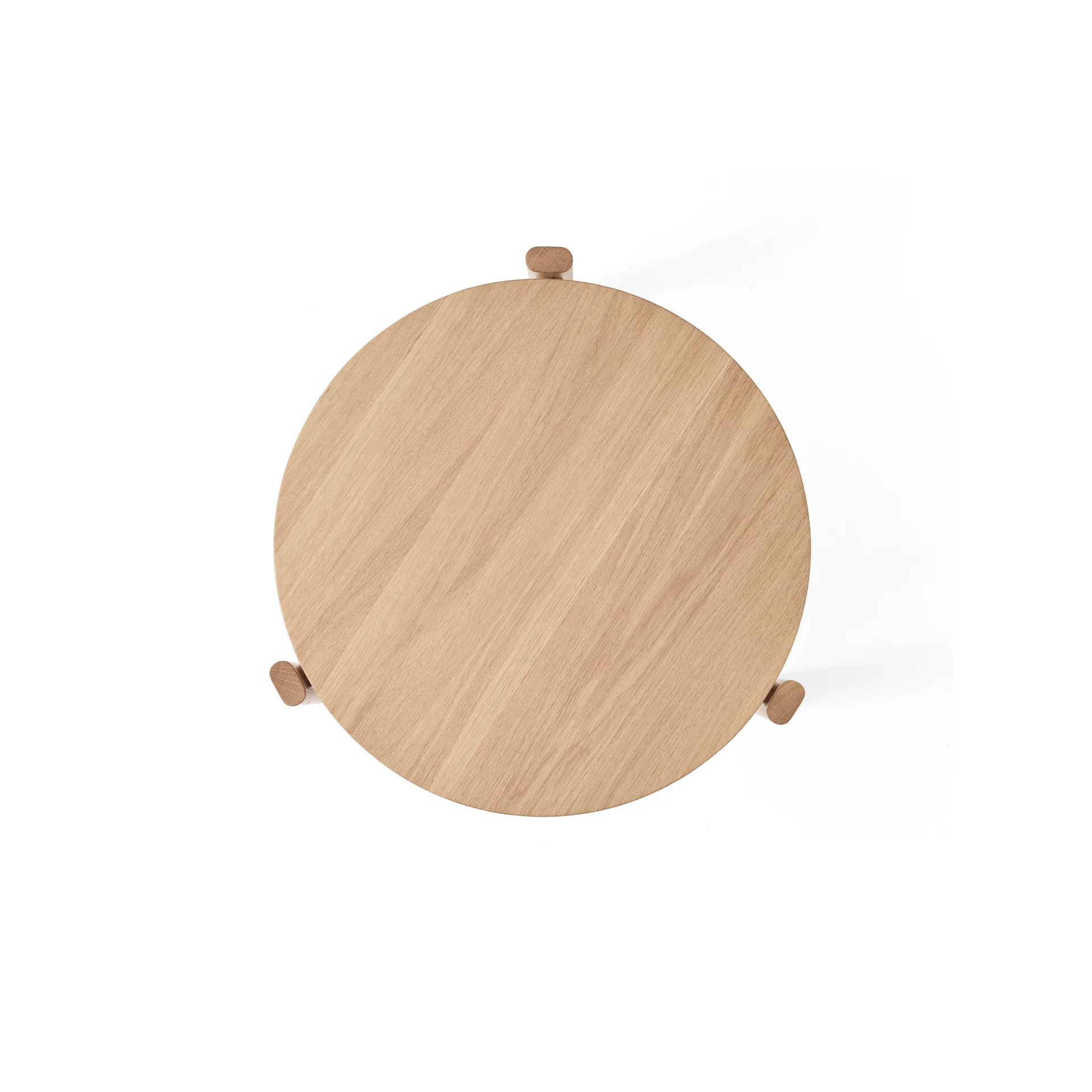 Mesa de centro Passage, Roble, Ø50 cm Audo Copenhagen