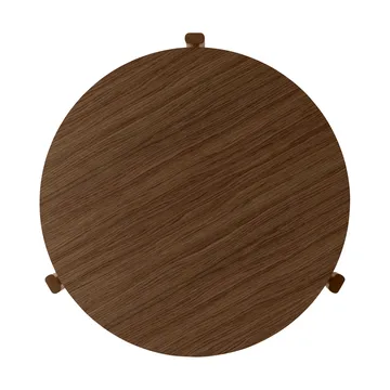 Mesa de centro Passage - Roble teñido oscuro, Ø70 cm - Audo Copenhagen