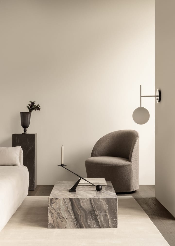 Mesa de centro Plinth, Grey galaxy, low Audo Copenhagen