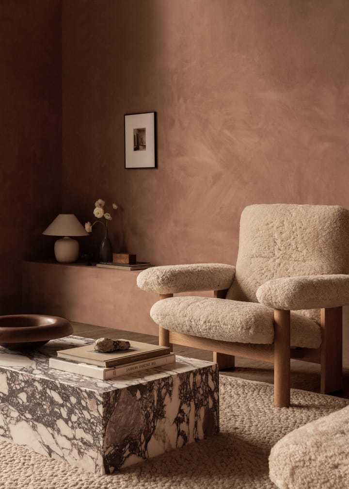 Mesa de centro Plinth, Multi, rose, low Audo Copenhagen