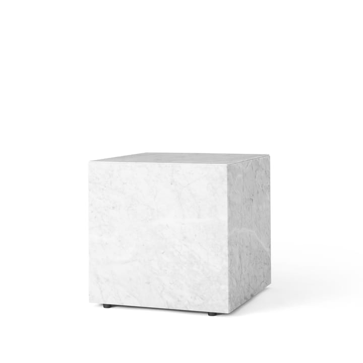 Mesa de centro Plinth - White, cube - Audo Copenhagen