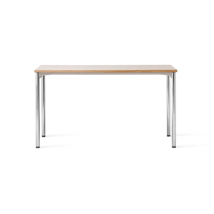 Mesa de conferencia Co Table 140x70cm, Chrome, laminate creme Audo Copenhagen