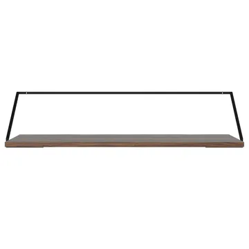 Mesa escritorio / Estantería Rail - Roble teñido oscuro - Audo Copenhagen