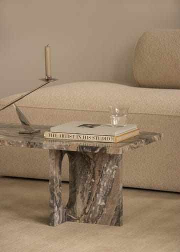 Mesa lounge Androgyne 45x120 cm - Grey galaxy-grey galaxy - Audo Copenhagen