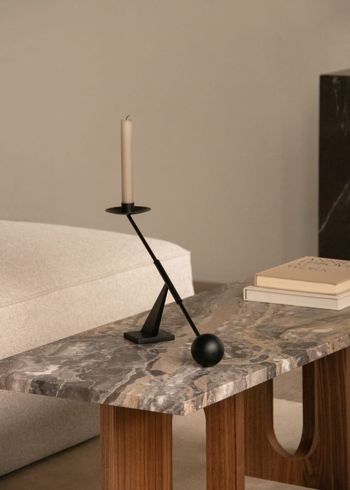 Mesa lounge Androgyne 45x120 cm, Grey galaxy-nogal Audo Copenhagen