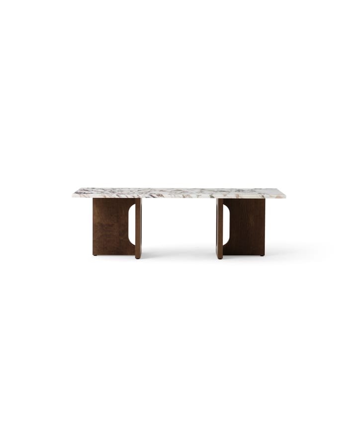 Mesa lounge Androgyne, Dark st. oak-Calacatta viola Audo Copenhagen