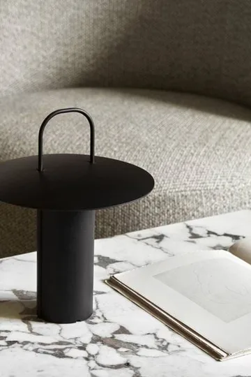 Mesa lounge Androgyne - Dark st. oak-Calacatta viola - Audo Copenhagen