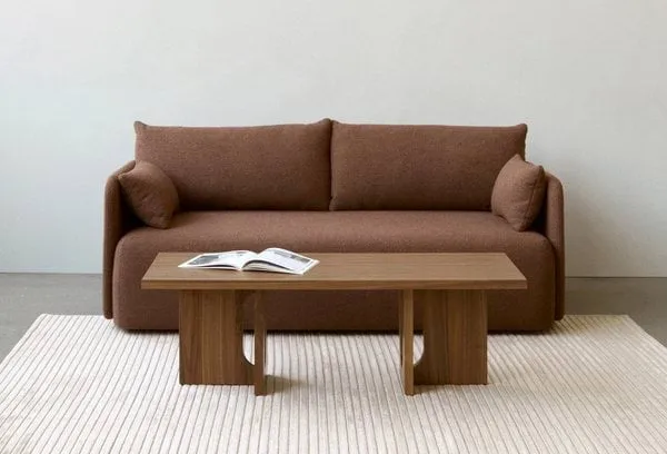 Mesa lounge Androgyne, Walnut Audo Copenhagen