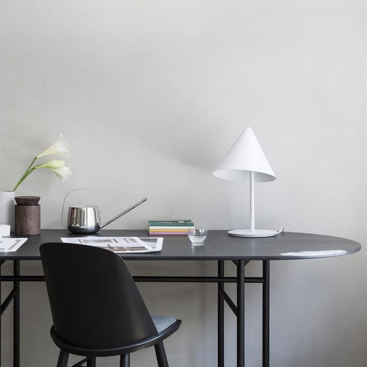 Mesa Snaregade ovalada, Negro Audo Copenhagen
