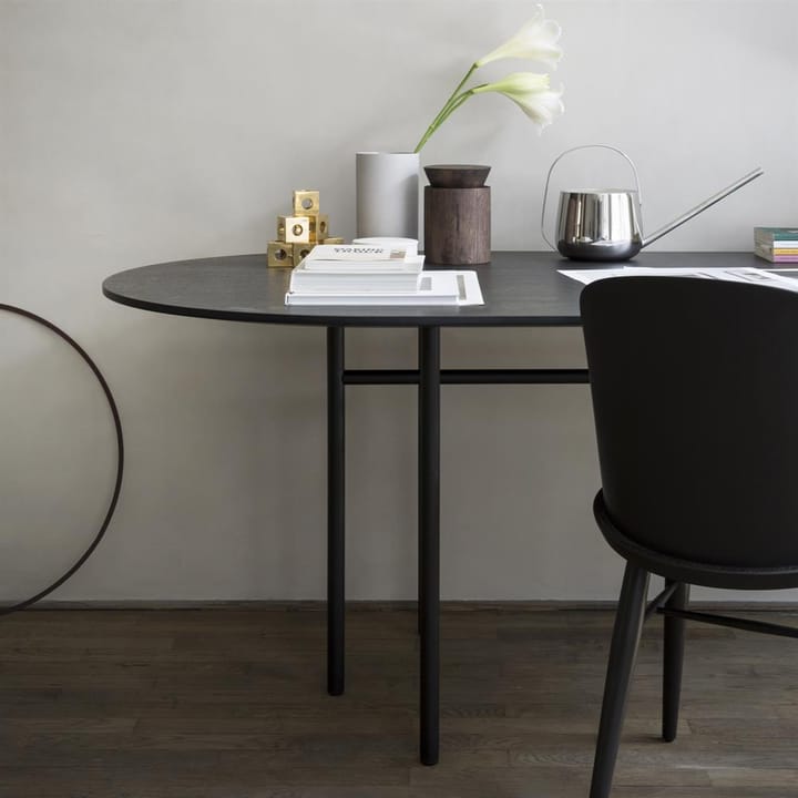 Mesa Snaregade ovalada, Negro Audo Copenhagen
