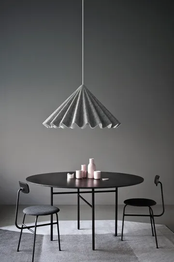 Mesa Snaregade redonda - Negro, Ø120 cm - Audo Copenhagen