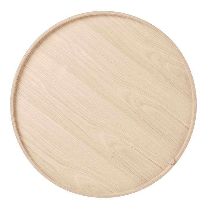 Mesa Turning, roble natural-cromo Audo Copenhagen