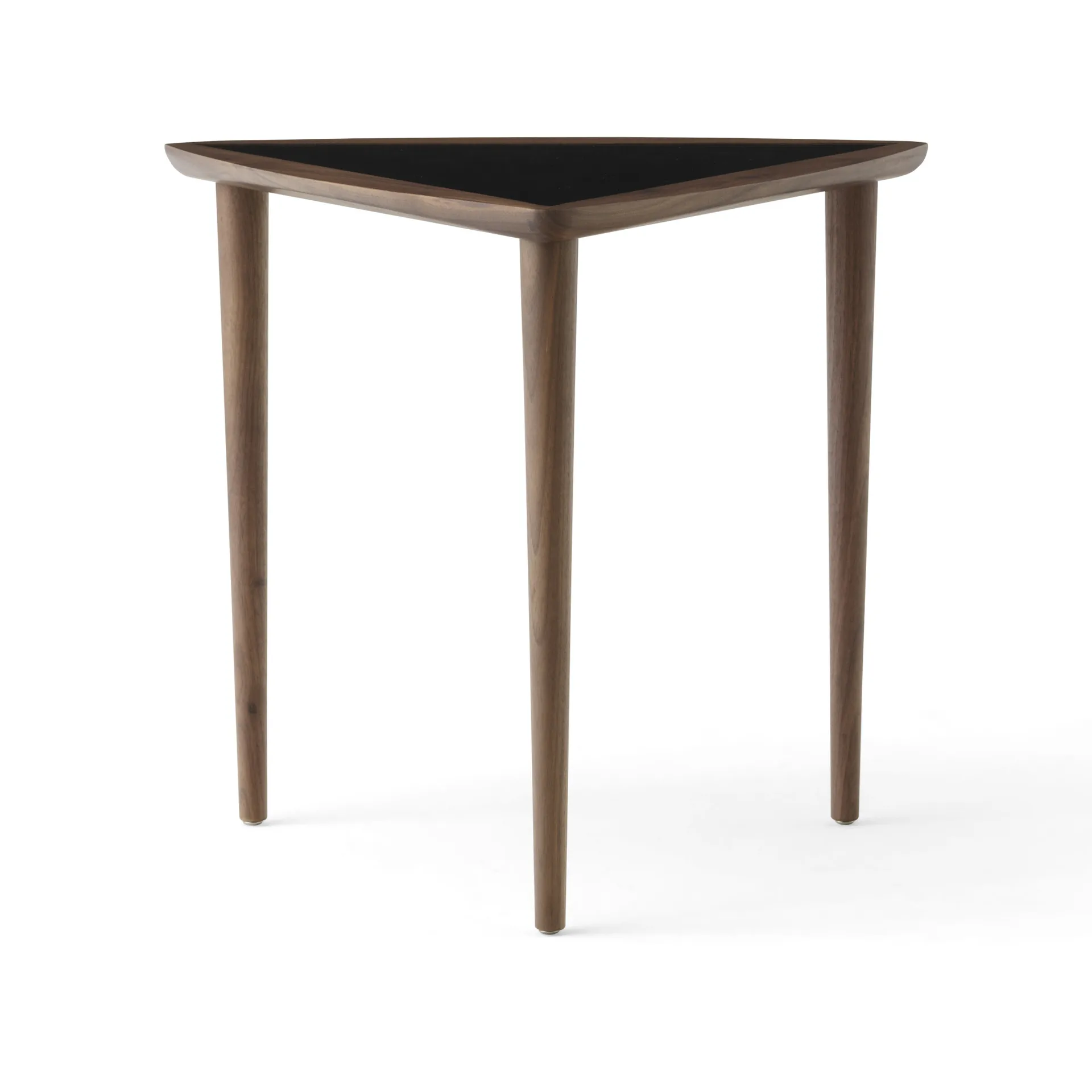Mesita Umanoff nesting side table, Walnut-black Audo Copenhagen
