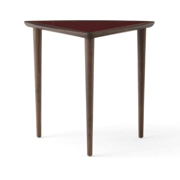 Mesita Umanoff nesting side table - Walnut-burgundy - Audo Copenhagen