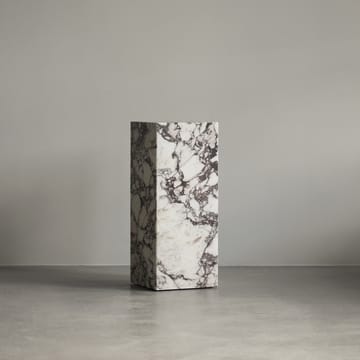 Pedestal Plinth Pedestal - Calacatta Viola - Audo Copenhagen