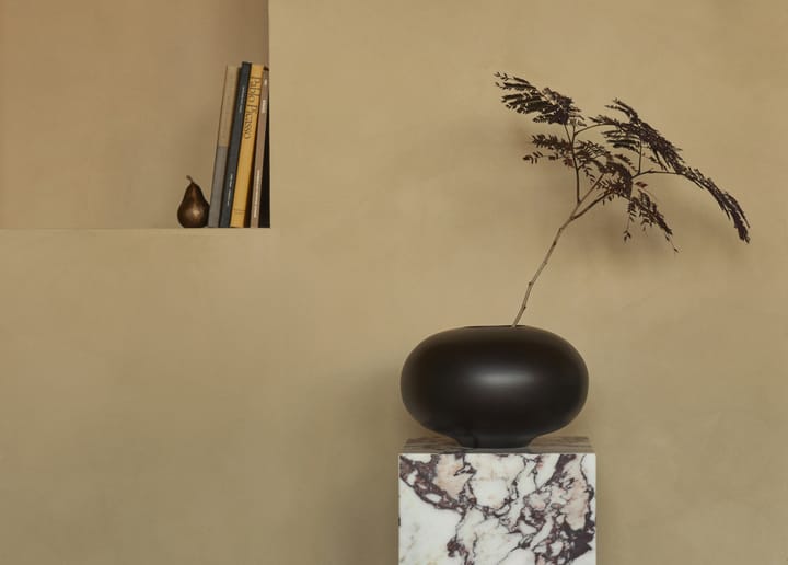 Pedestal Plinth Pedestal, Calacatta Viola Audo Copenhagen