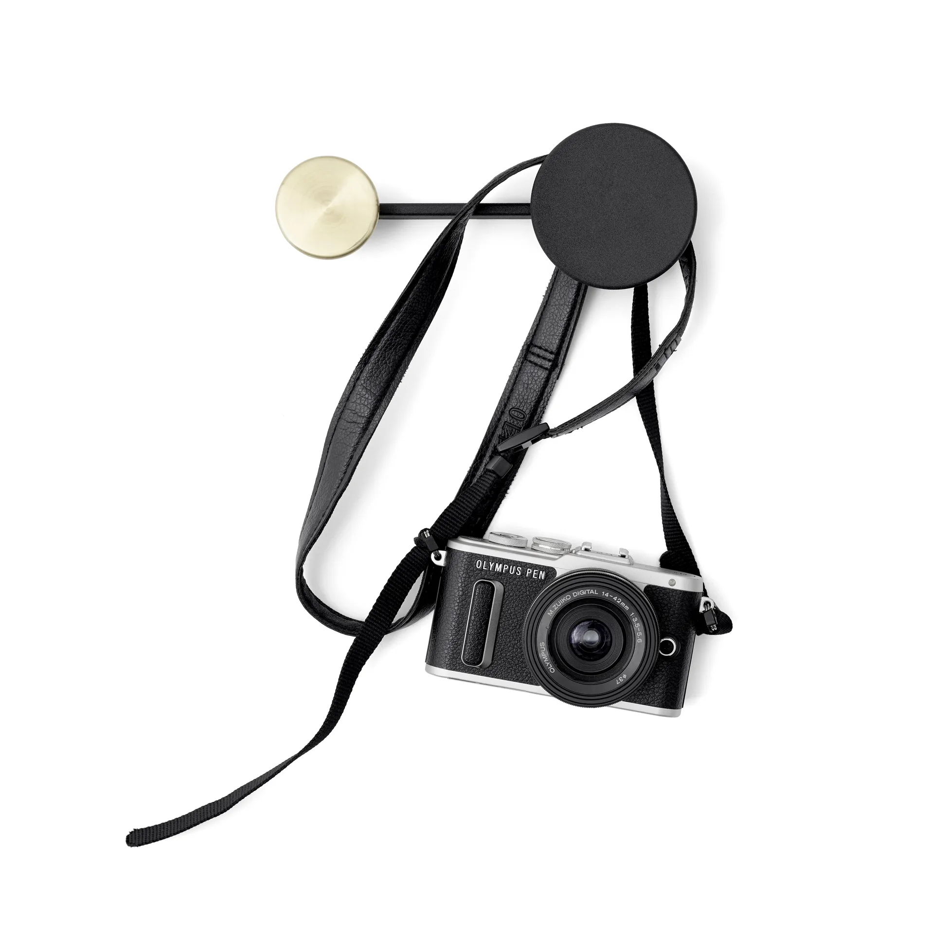 Perchero Afteroom S, latón negro Audo Copenhagen