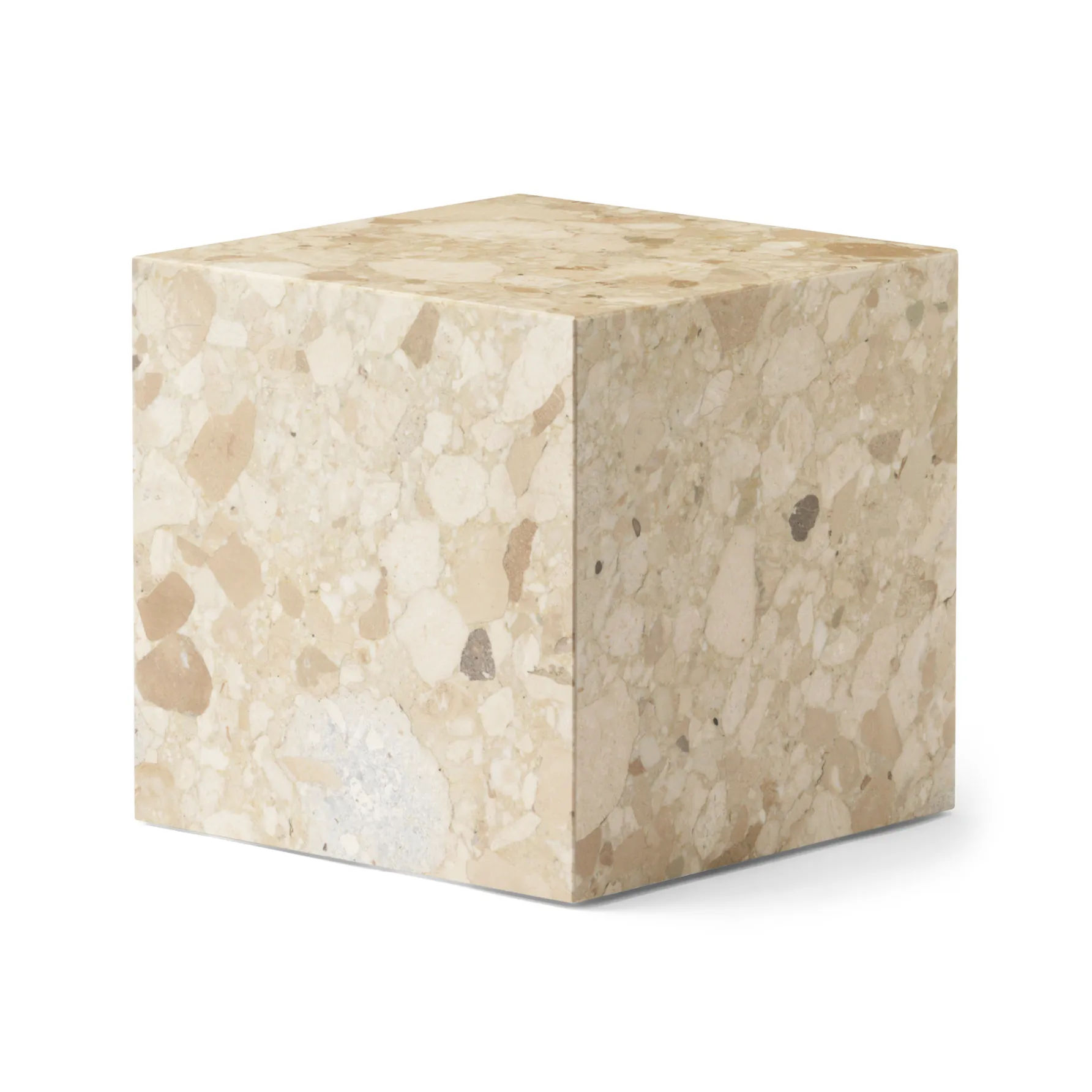 Piedestal Plinth Cubic 40x40 cm, Kunis Breccia Audo Copenhagen