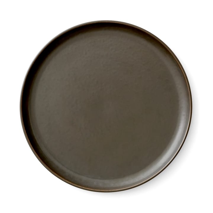 Plato de comida Norm Ø23 cm, Dark Glazed Audo Copenhagen