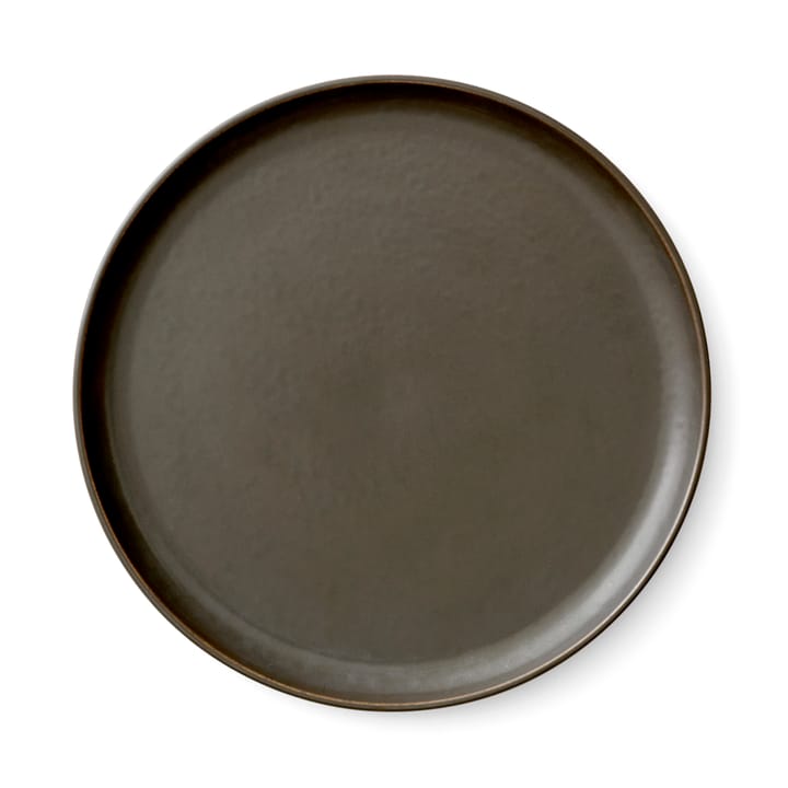 Plato de comida Norm Ø23 cm - Dark Glazed - Audo Copenhagen