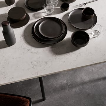 Plato de comida Norm Ø27 cm - Dark Glazed - Audo Copenhagen