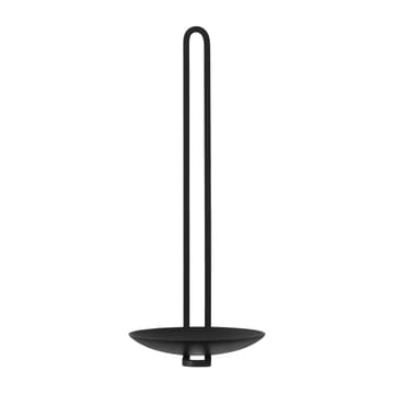 Portavelas de pared Clip 20 cm - Negro - Audo Copenhagen