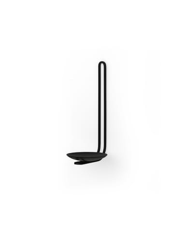Portavelas de pared Clip 20 cm - Negro - Audo Copenhagen
