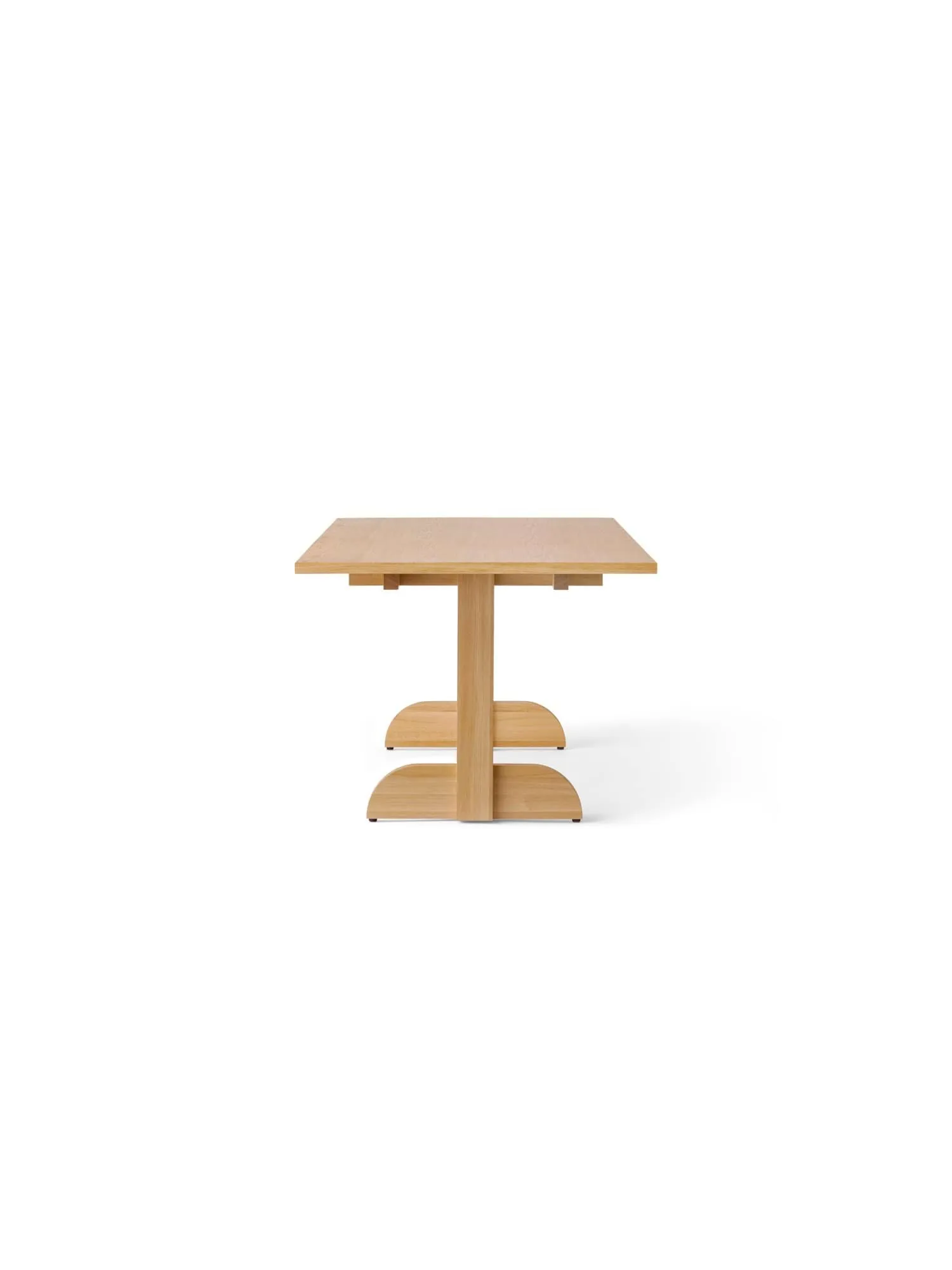 Puffin Dining Table chapada en roble natural, Chapado en roble natural, 200x95 cm Audo Copenhagen